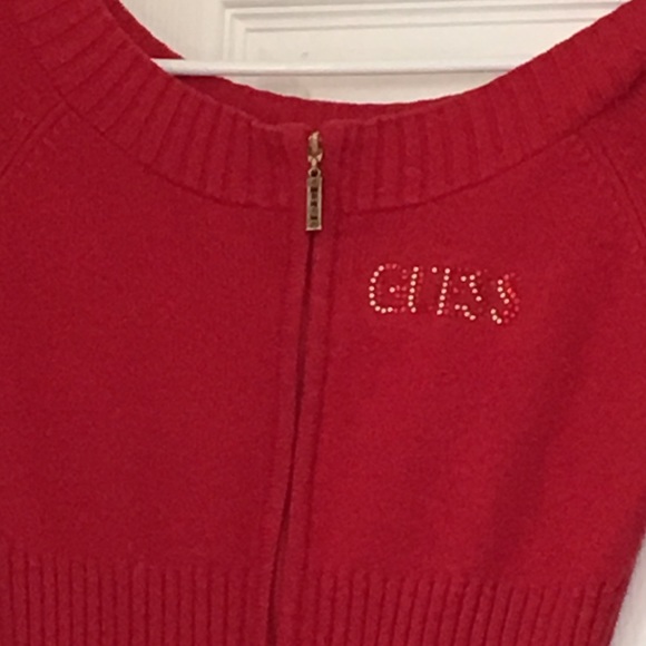 BEDAZZELED GUESS SWEATER TOPS - Picture 2 of 4