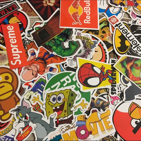 10 random stickers for $6