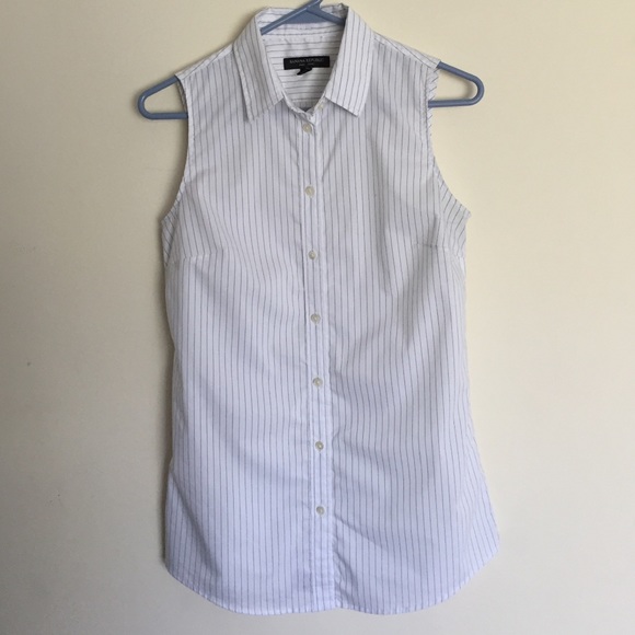 Banana Republic Sleeveless Riley Shirt