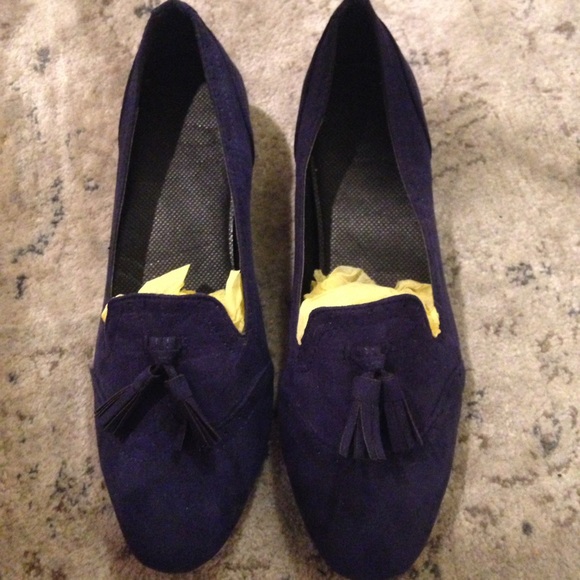 Navy Loafer