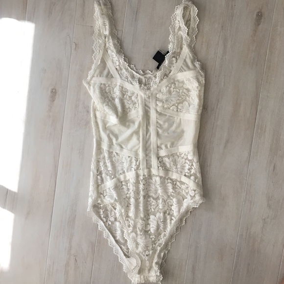 MAKE OFFER! Last chance sale! Sheer lace bodysuit