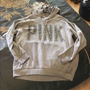 Rare PINK  cheetah hoodie
