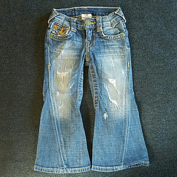 Toddler girls True Religion jeans
