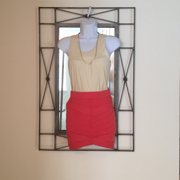 Pink Salmon Skirt