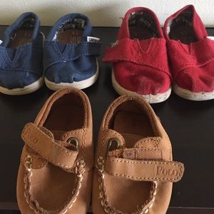 TOMS KIDS & Ralph Lauren baby shoes