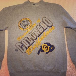 Vintage University of Colorado sweatshirt