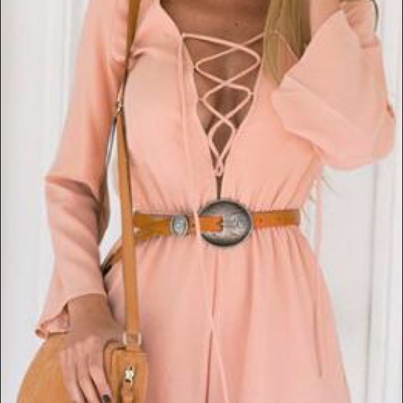 Light pink romper- never been worn