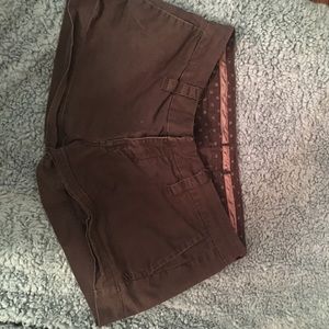 Black Jean Shorts
