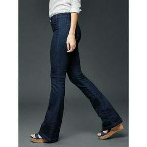Gap ☆ high rise skinny flare jeans