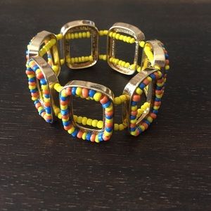 Beaded stretch bracelet