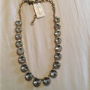 New with tag jcrew crystal statement necklace