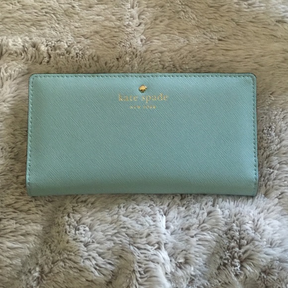 Light blue Kate spade wallet