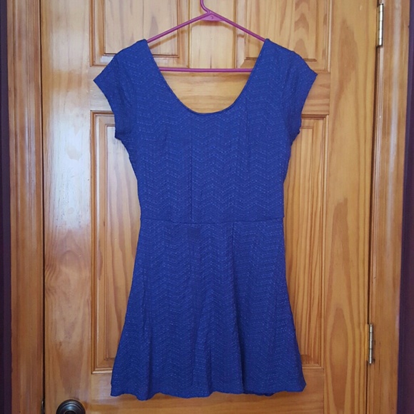 Charlotte Russe blue lace dress