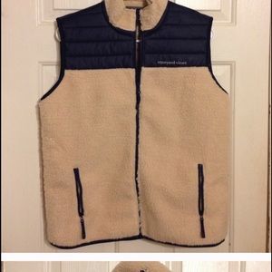 Vineyard vines Sherpa vest