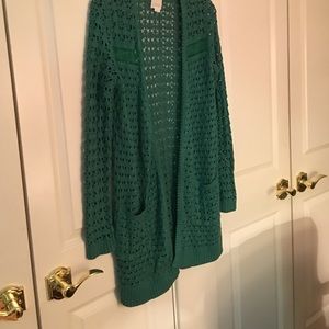 Anthropologie Open Cardigan Sweater Size S