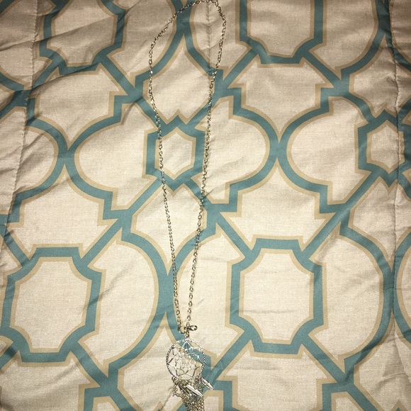 It's a dream catcher necklace