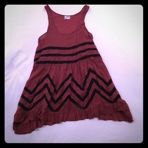 Free People trapeze slip dress