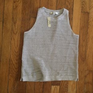 Madewell crochet top, size XXS