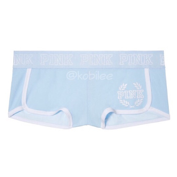 baby blue boy shorts