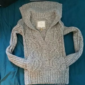 CLOSET CLEAR OUT!! Gray American Eagle sweater