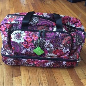 NWT Vera Bradley Lighten Up Wheeled Carry On