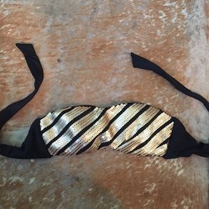 Victoria secret sequin bandeau