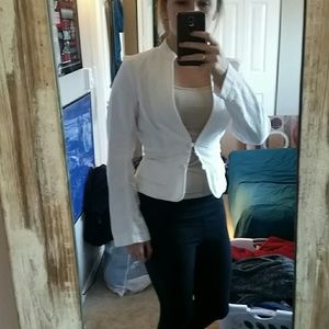 Unique White blazer