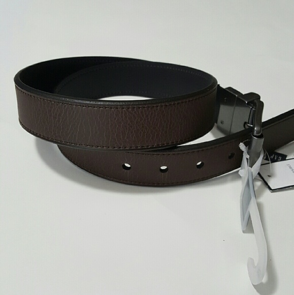 NWT Gap Mens Belt Reversible Brown & black