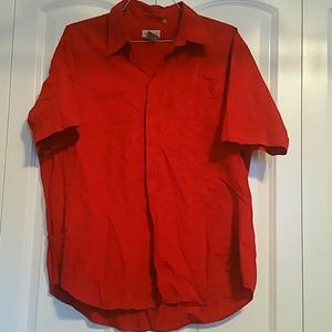 Versace  short sleeve  button down