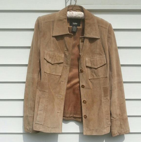 Mossimo Jackets & Blazers - Suede Jacket  FINAL PRICE
