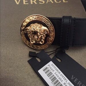 authentic Versace medusa belt 95 cm