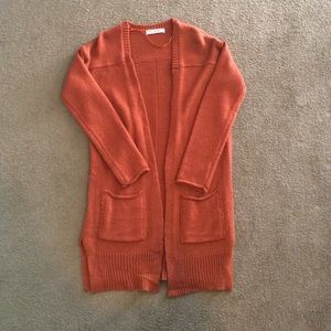 Beautiful Longline Pumpkin Cardigan