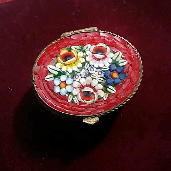 Vintage pill box