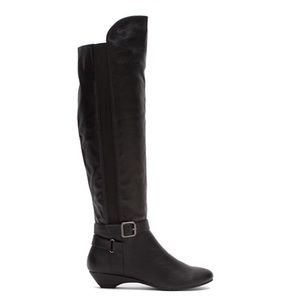 NIB Madden Girl Zilch Over the Knee Black Boots