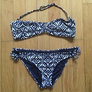 Patterned Bikini Set