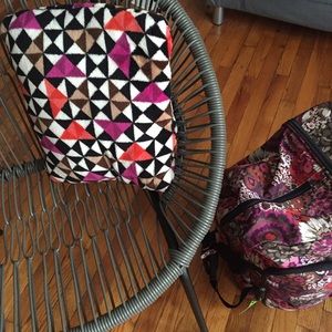 NWT Vera Bradley Travel Blanket Pillow