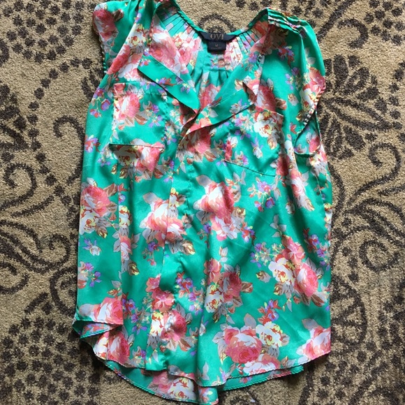 Floral Flowy Tank
