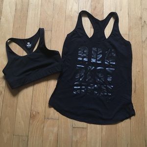 Workout Tank and Bra