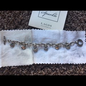 Lagos heart bracelet