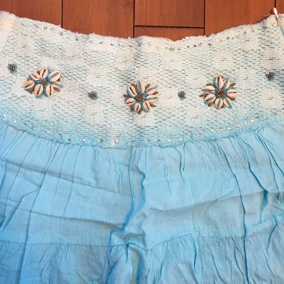 BoHo Cowry Shell Skirt - Picture 2 of 4