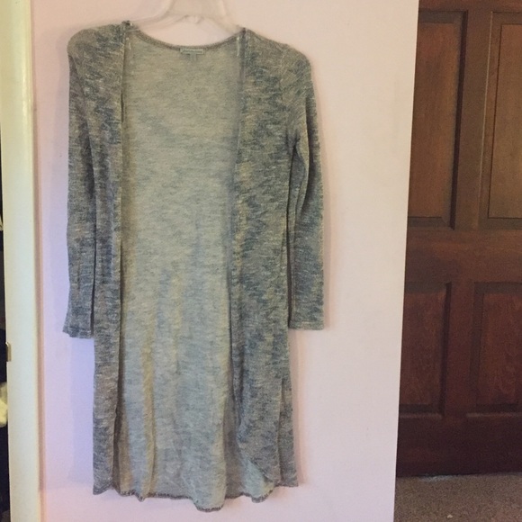 Long knee length overtop