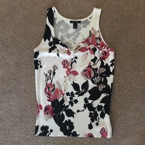WHBM floral camisole/tank top