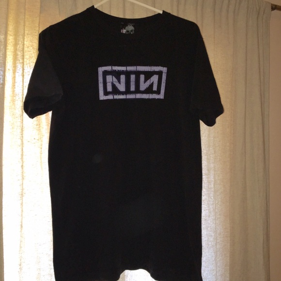 Giant Tops - Nine Inch Nails 90's Vintage Giant Med? T-Shirt