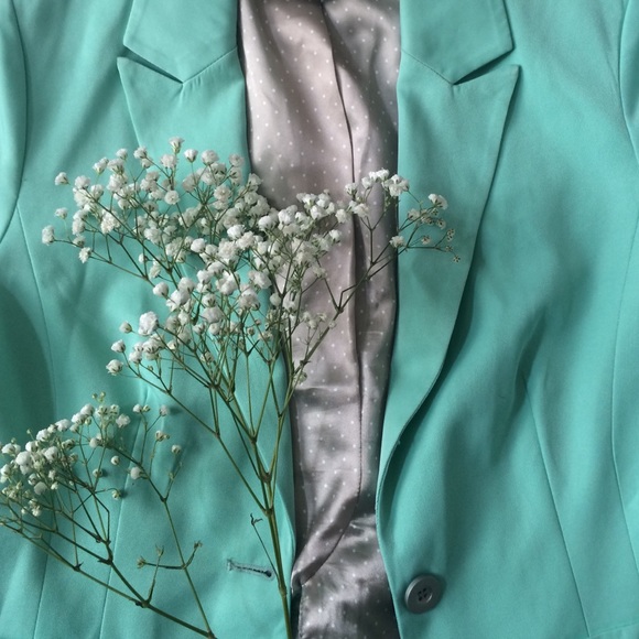 Mint Green Blazer