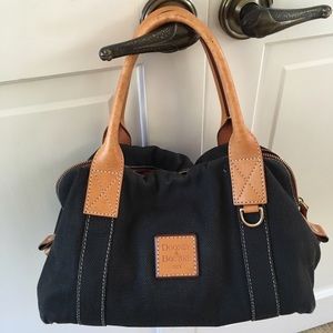 Dooney & Bourke Black Canvas Bag