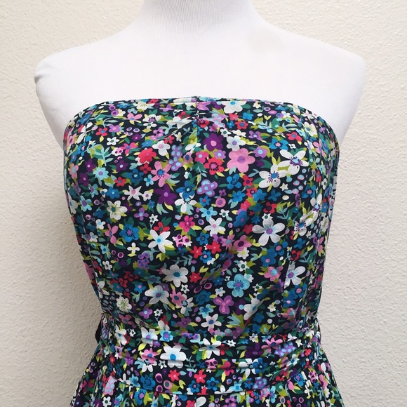 Floral Fit and Flare Dress - Picture 2 of 5