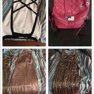 Dresses backpack different prices ask