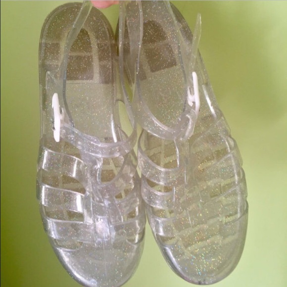 JuJu Jellies Maxi Glitter Sandal