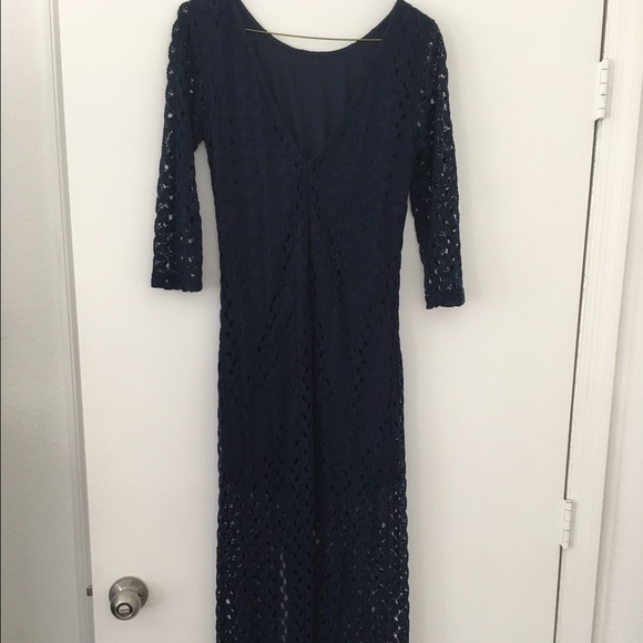 Forever 21 form fitting maxi dress