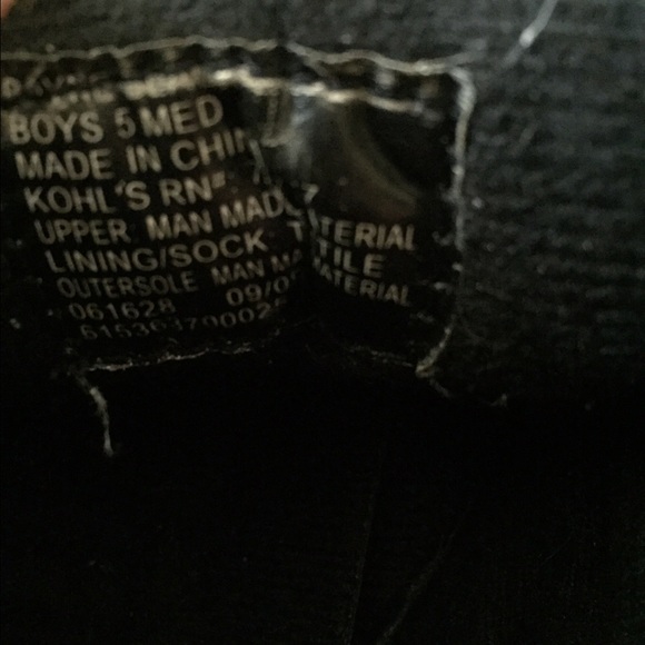 🎰SALE🎰Boys SZ 5 MD Sonoma Life Style Dress Shoes - Picture 4 of 4